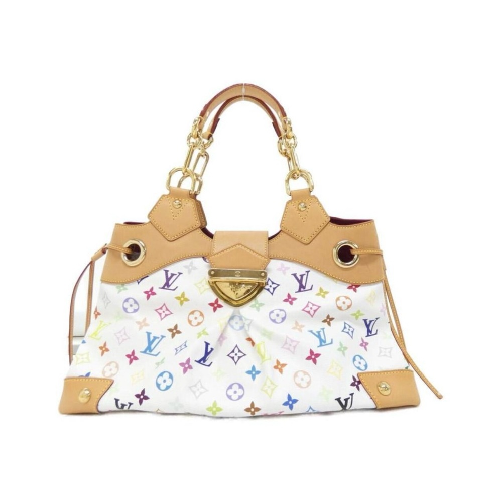 LOUIS VUITTON Murakami White Multicolor Monogram Ursula Bag